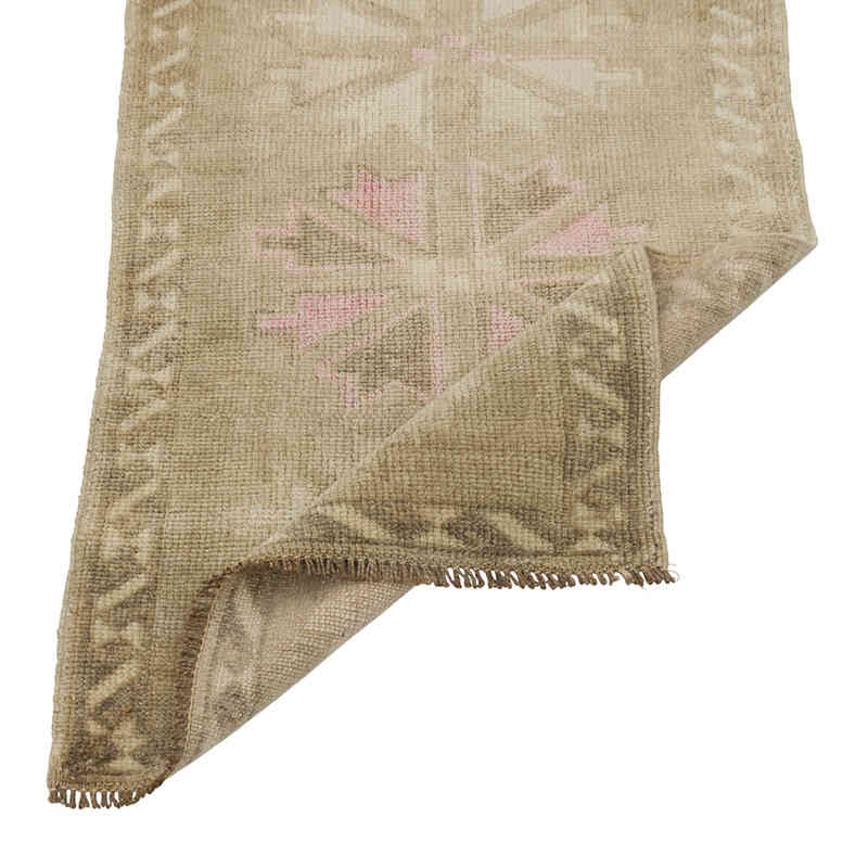 Alfombra Vintage Turca Anudada a Mano - 52 cm x 80 cm - K0079579
