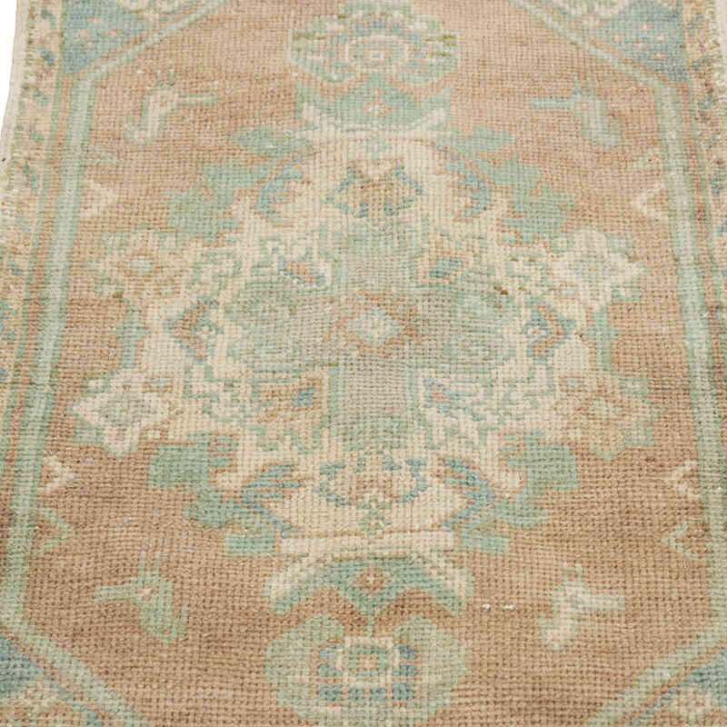 Alfombra Vintage Turca Anudada a Mano - 48 cm x 85 cm - K0079592