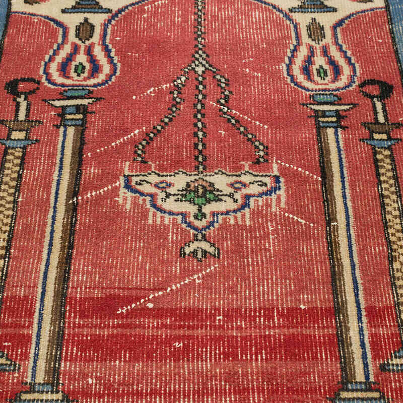 Vintage Turkish Hand-Knotted Rug - 2' 3" x 3' 5" (27" x 41") - K0079593