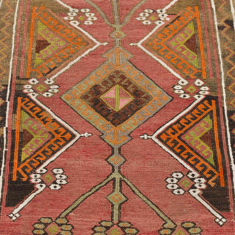 Alfombra Vintage Turca Anudada a Mano - 52 cm x 81 cm - K0079595
