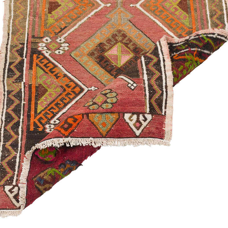 Alfombra Vintage Turca Anudada a Mano - 52 cm x 81 cm - K0079595