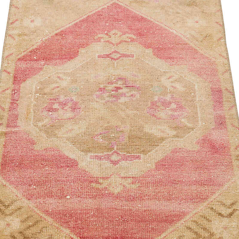 Vintage Turkish Hand-Knotted Rug - 1' 8" x 3' 1" (20" x 37") - K0079598