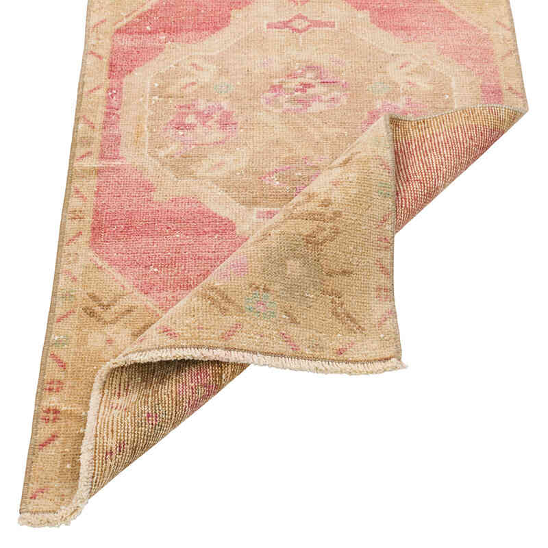 Vintage Turkish Hand-Knotted Rug - 1' 8" x 3' 1" (20" x 37") - K0079598