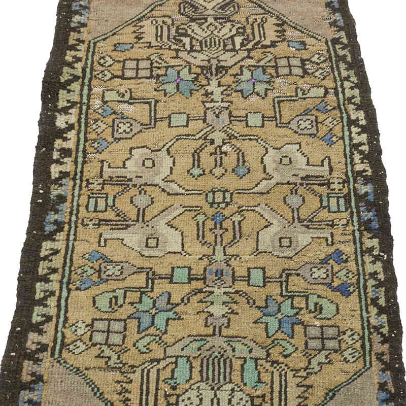 Vintage Turkish Hand-Knotted Rug - 1' 6" x 3' 2" (18" x 38") - K0079599