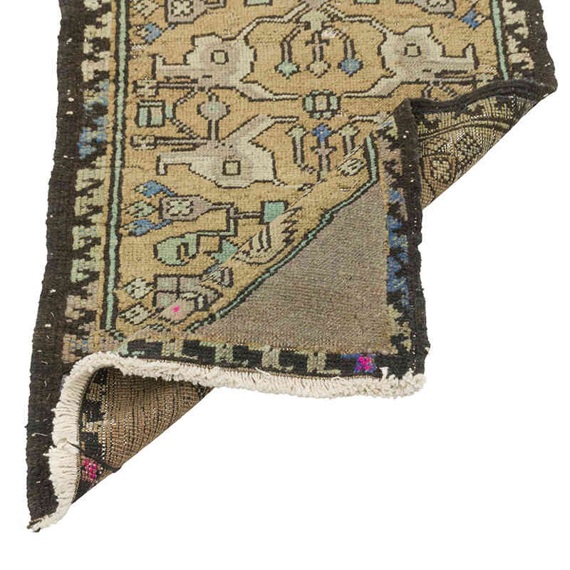 Vintage Turkish Hand-Knotted Rug - 1' 6" x 3' 2" (18" x 38") - K0079599