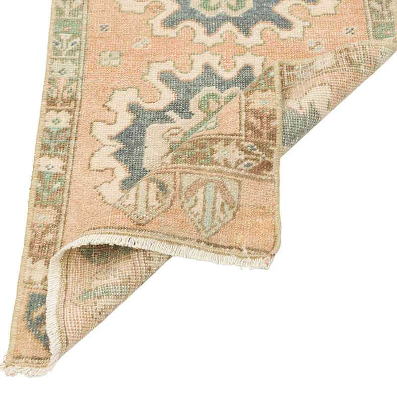 Vintage Turkish Hand-Knotted Rug - 1' 5" x 2' 11" (17" x 35") - K0079600