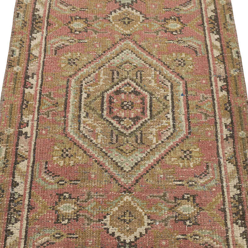 Vintage Turkish Hand-Knotted Rug - 1' 8" x 3' 1" (20" x 37") - K0079613