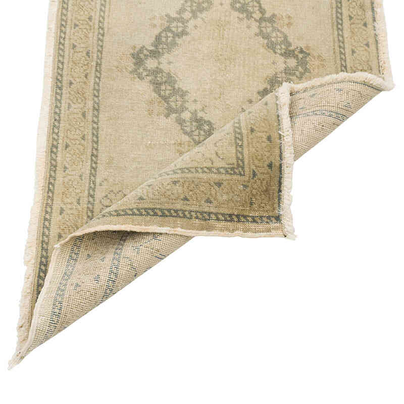 El Dokuma Vintage Halı - 42 cm x 91 cm - K0079614