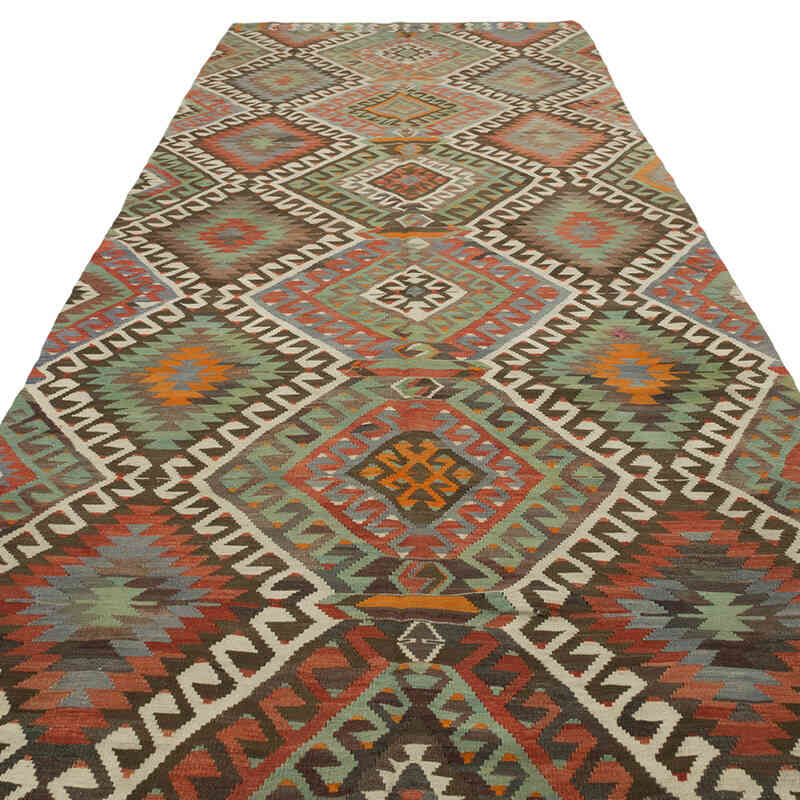 Alfombra Vintage Sivrihisar Kilim - 145 cm x 447 cm - K0080079