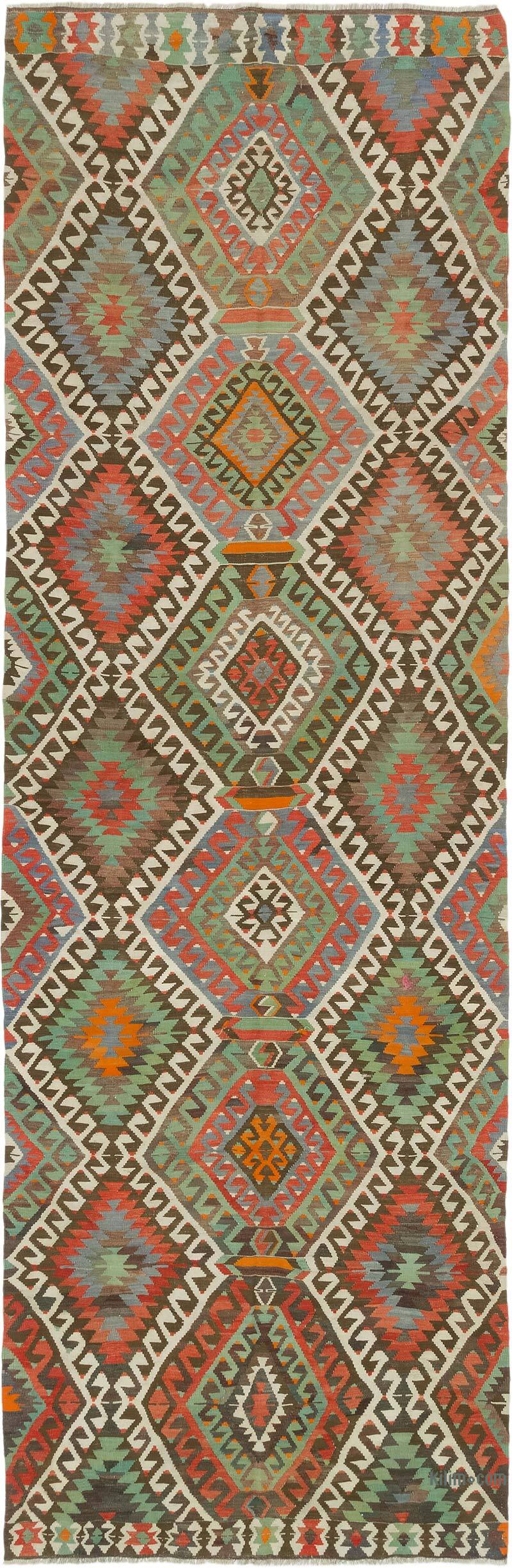 Alfombra Vintage Sivrihisar Kilim - 145 cm x 447 cm - K0080079