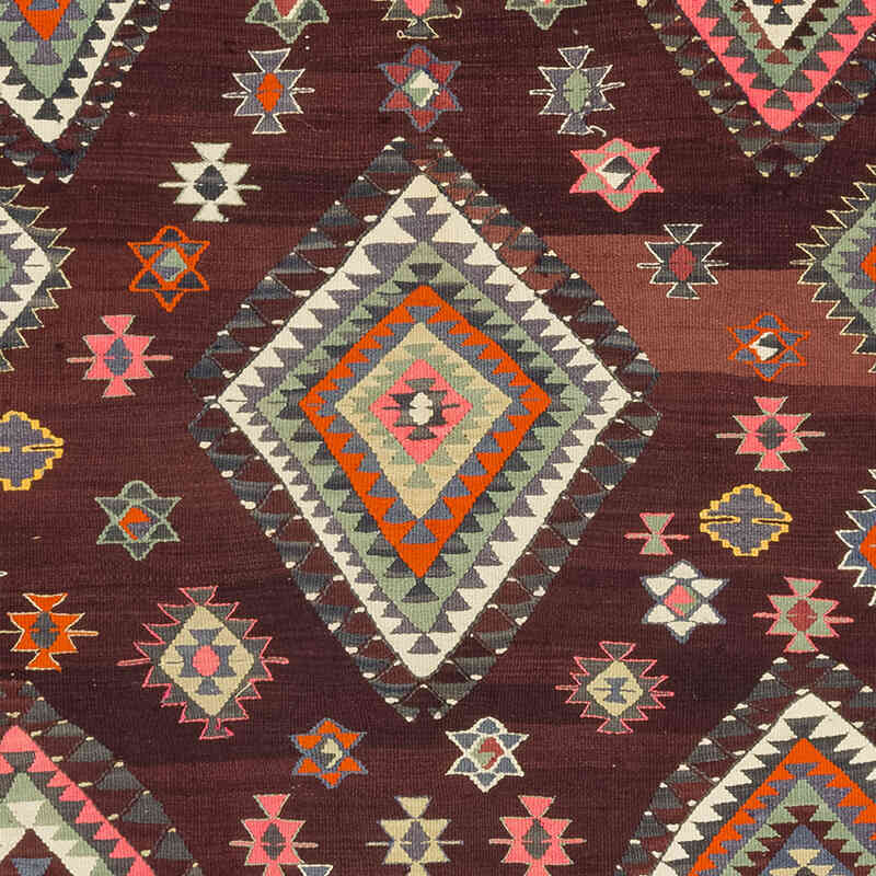 Vintage Karakecili Kilim Rug - 5' 10" x 8' 8" (70" x 104") - K0080082