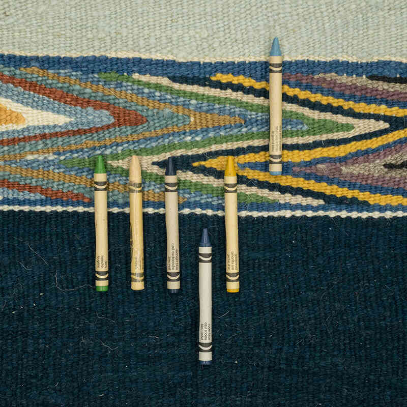 Yeni Kök Boya El Dokuma Kilim - 250 cm x 338 cm - K0080085