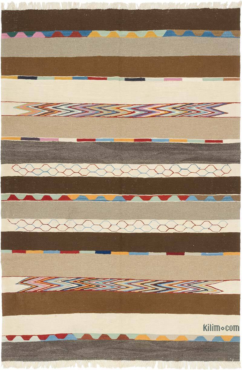 Nueva Alfombra Turca Kilim - 200 cm x 298 cm - K0080086