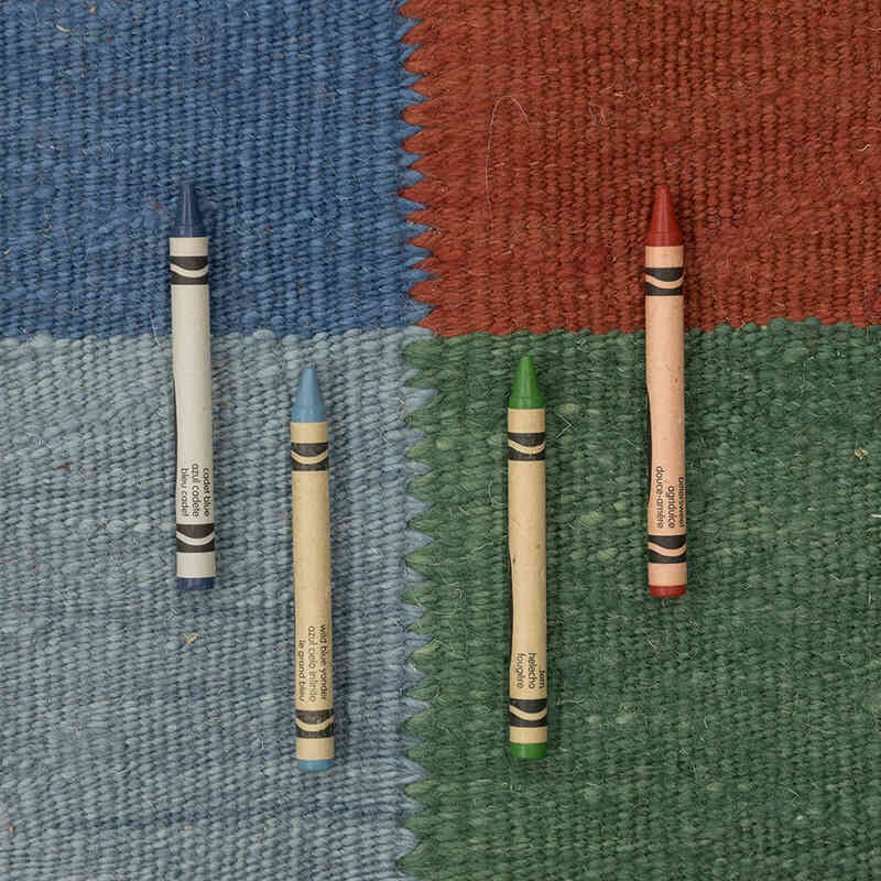 Yeni Kök Boya El Dokuma Kilim - 257 cm x 330 cm - K0080088