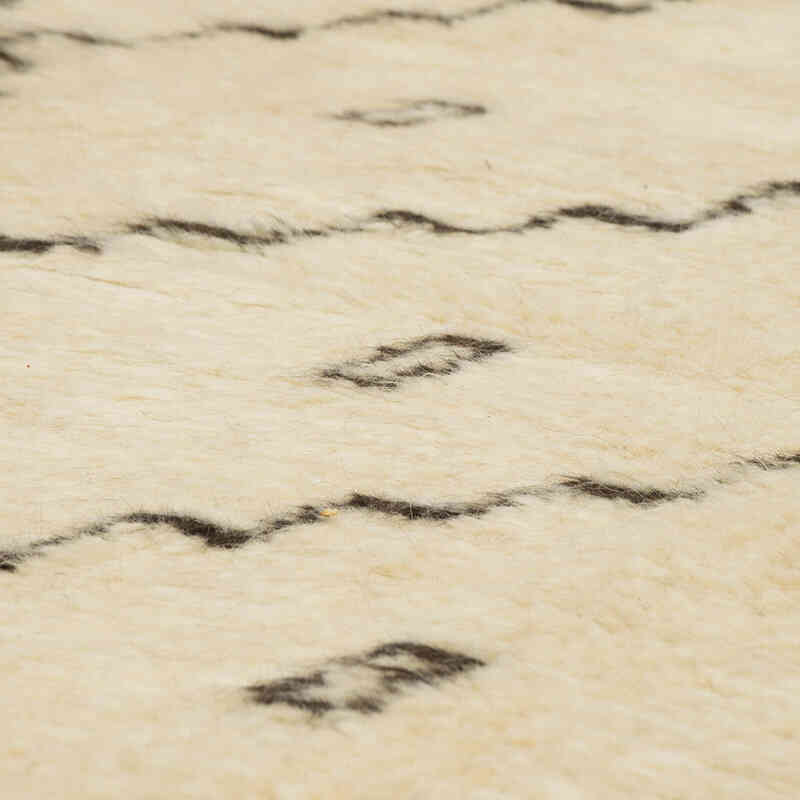 New Moroccan Style Hand-Knotted Tulu Rug - 8' 5" x 10' 4" (101" x 124") - K0080089