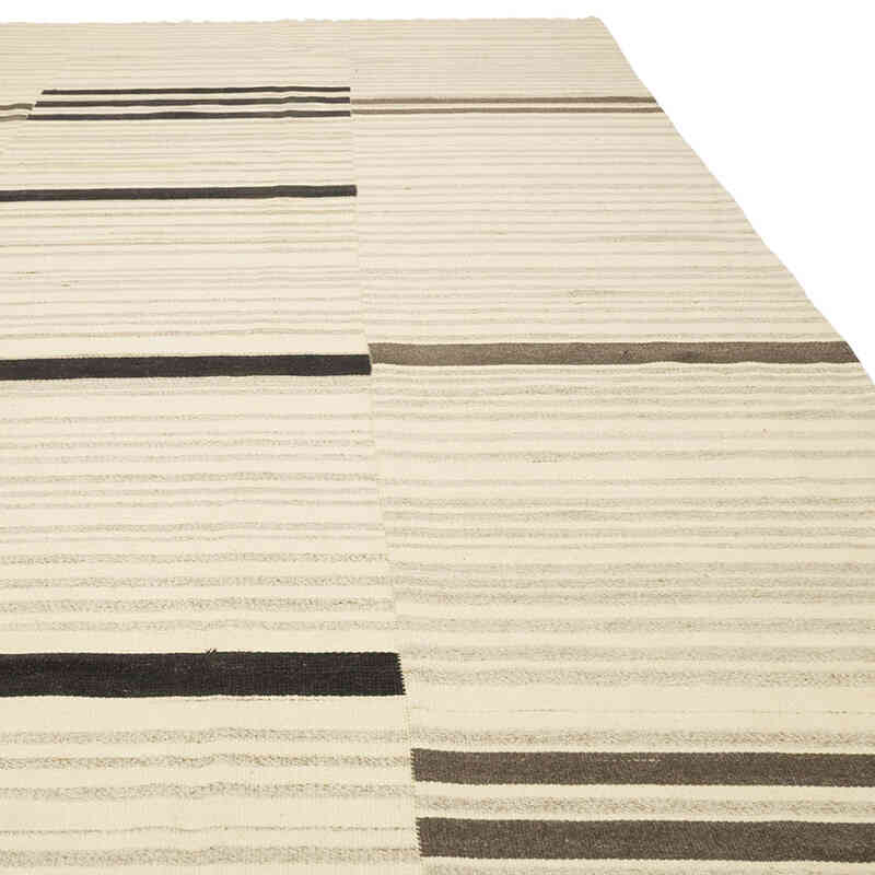 New Turkish Kilim Rug - 13' 9" x 16' 10" (165" x 202") - K0080093