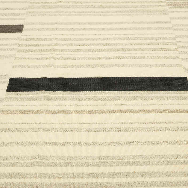 New Turkish Kilim Rug - 13' 9" x 16' 10" (165" x 202") - K0080093