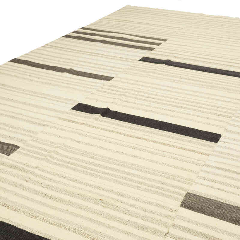 New Turkish Kilim Rug - 13' 9" x 16' 10" (165" x 202") - K0080093