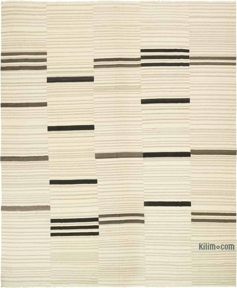 New Turkish Kilim Rug - 13' 9" x 16' 10" (165" x 202") - K0080093