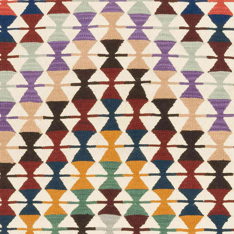 New Handwoven Turkish Kilim Rug - 4'  x 6' 2" (48" x 74") - K0080095