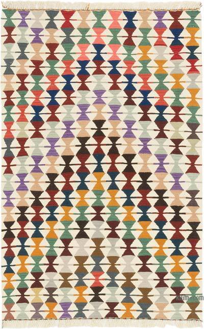 Yeni Kök Boya El Dokuma Kilim - 121 cm x 188 cm