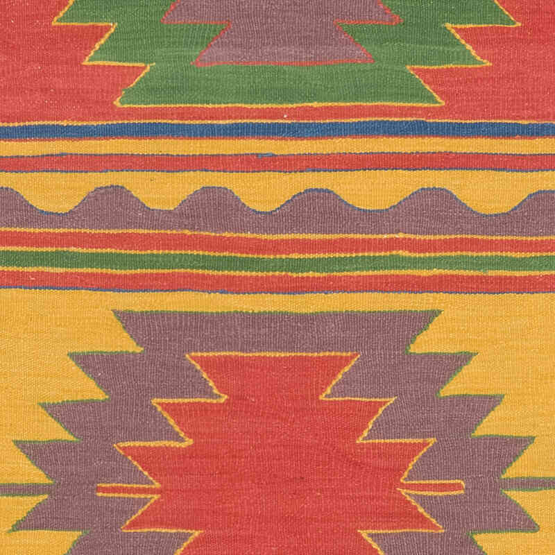 Yeni Kök Boya El Dokuma Yolluk Kilim - 84 cm x 292 cm - K0080096