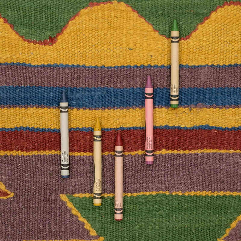 Yeni Kök Boya El Dokuma Yolluk Kilim - 84 cm x 292 cm - K0080096