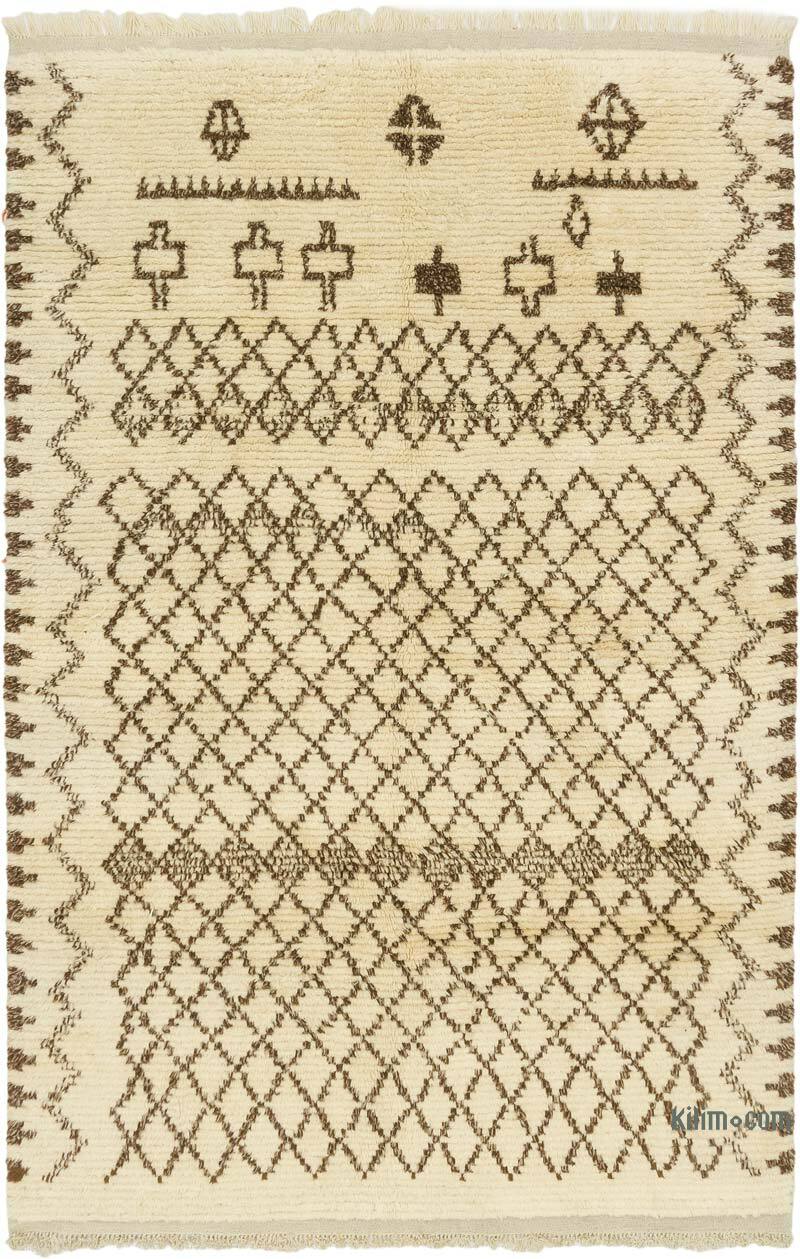 Nuevo  Alfombra 'Tulu' de estilo Marroquí Anudada a Mano - 212 cm x 320 cm - K0080098