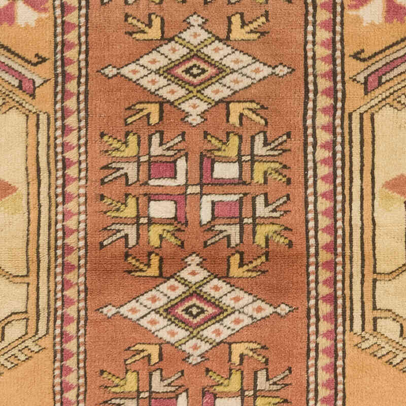 Alfombra Vintage Turca Anudada a Mano - 94 cm x 140 cm - K0080099