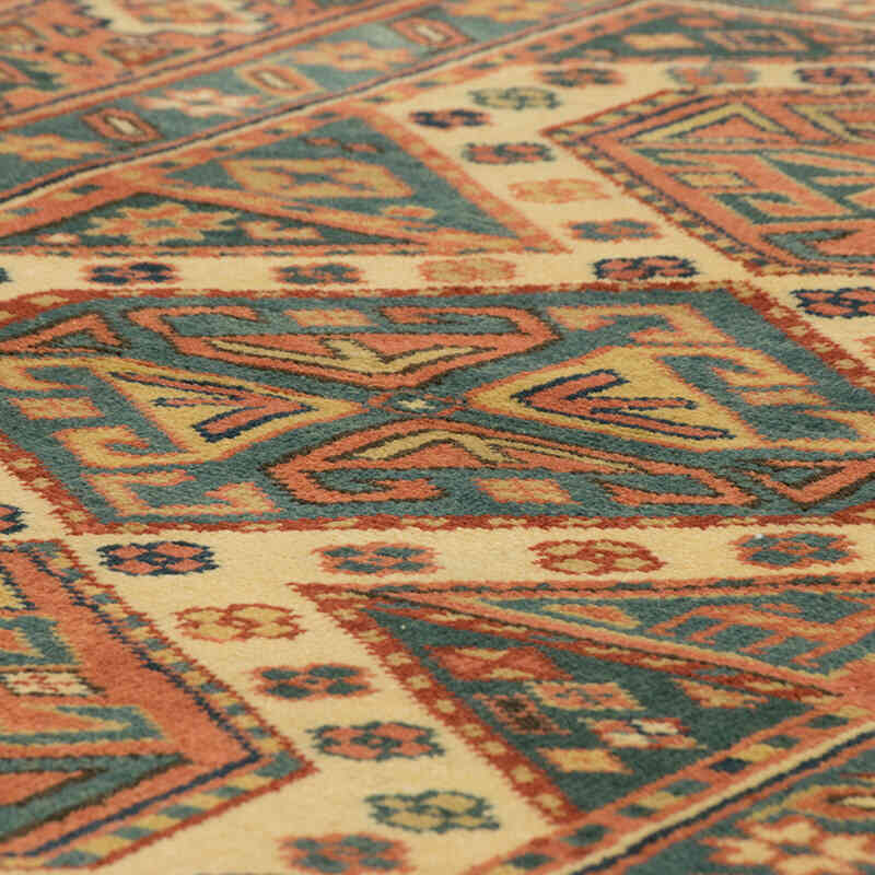 El Dokuma Vintage Halı - 105 cm x 144 cm - K0080100