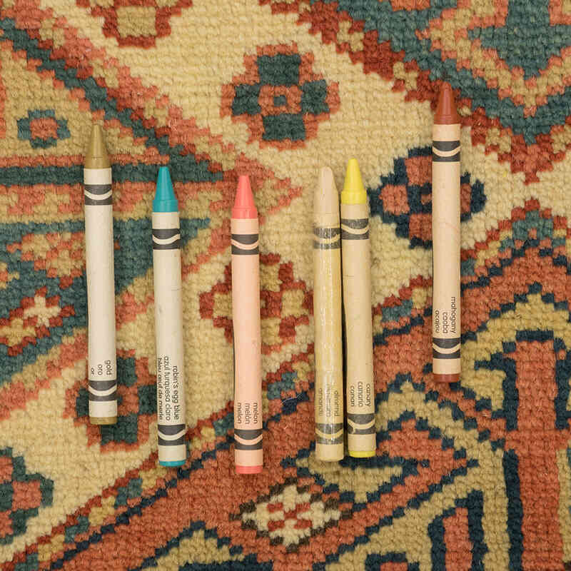 El Dokuma Vintage Halı - 105 cm x 144 cm - K0080100