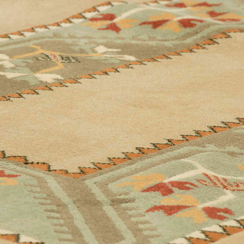 Vintage Turkish Hand-Knotted Rug - 4'  x 6' 4" (48" x 76") - K0080101