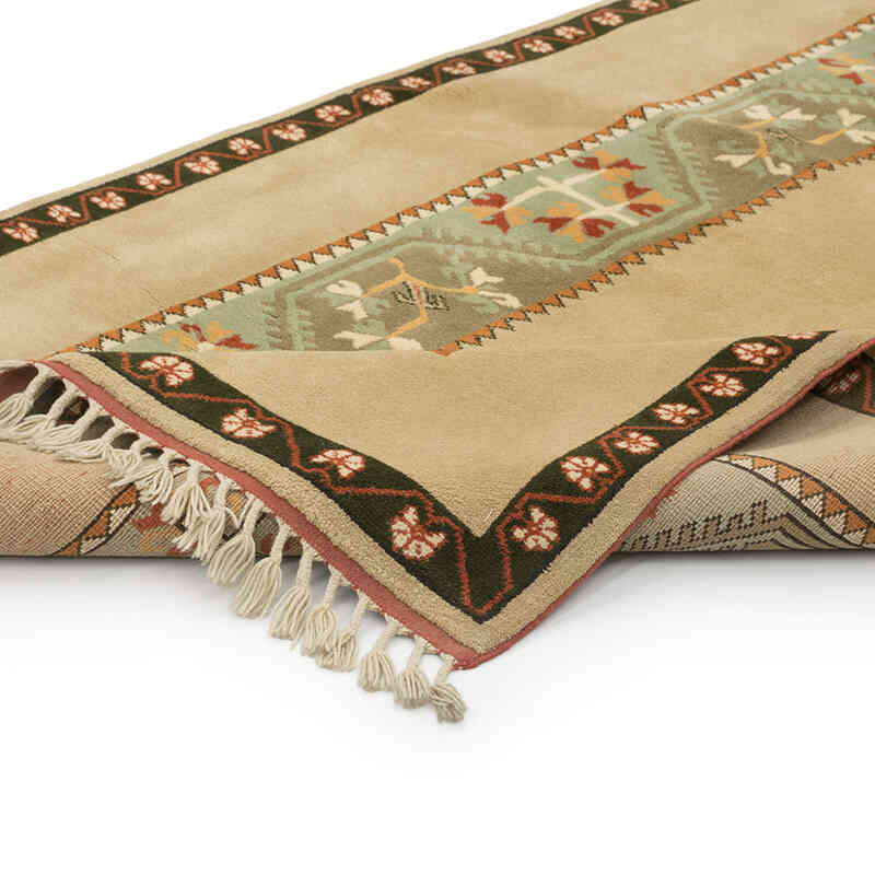 Vintage Turkish Hand-Knotted Rug - 4'  x 6' 4" (48" x 76") - K0080101