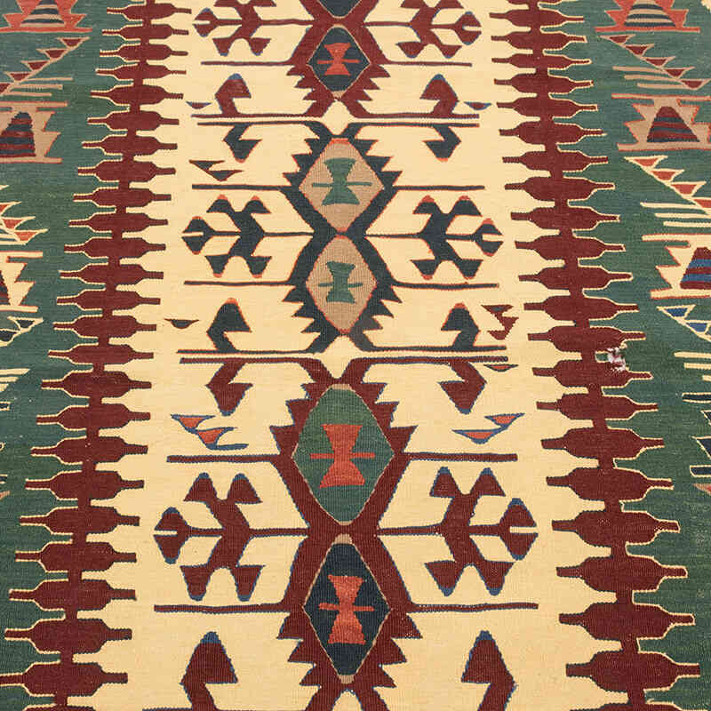 Nueva Alfombra Turca Kilim - 112 cm x 177 cm - K0080103