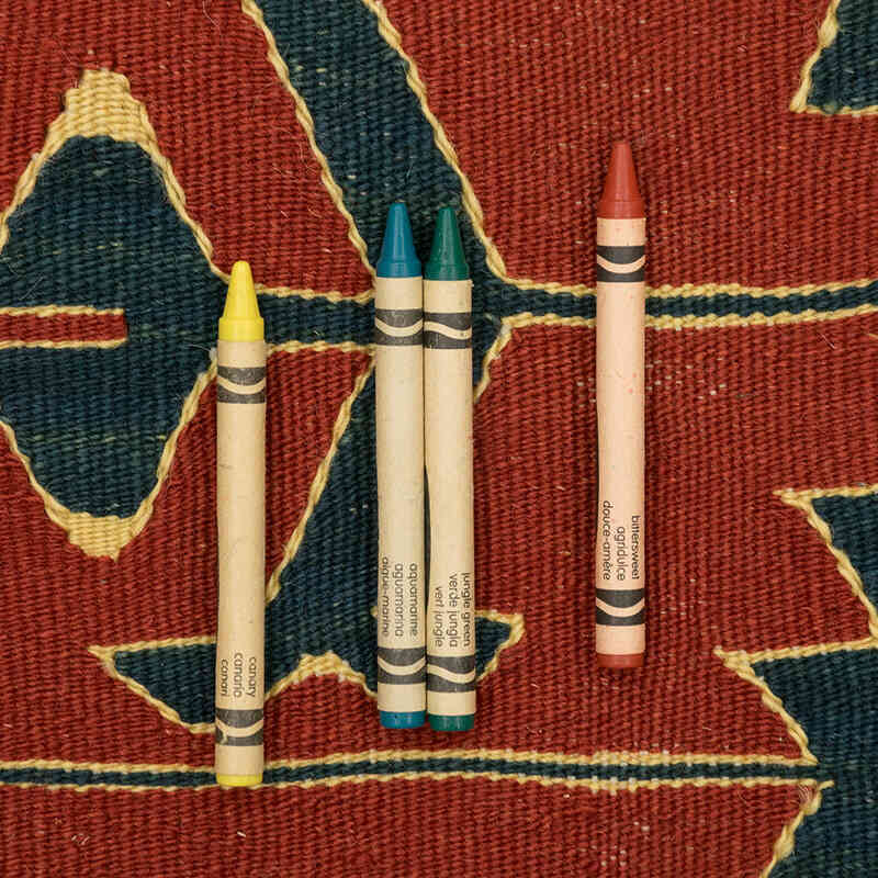 Nueva Alfombra Turca Kilim - 115 cm x 175 cm - K0080104
