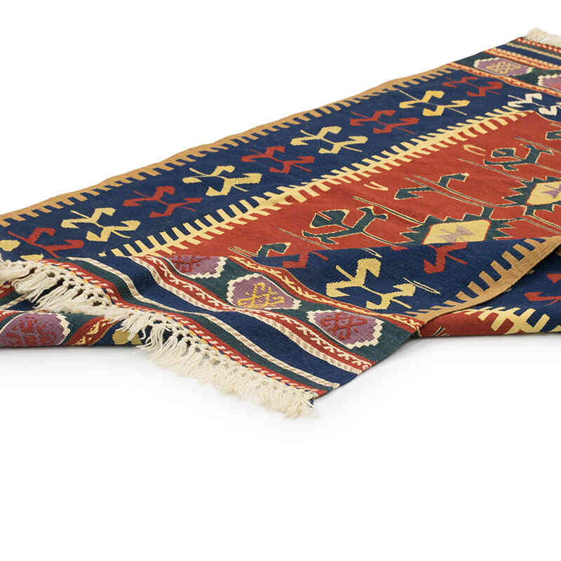 Nueva Alfombra Turca Kilim - 115 cm x 175 cm - K0080104