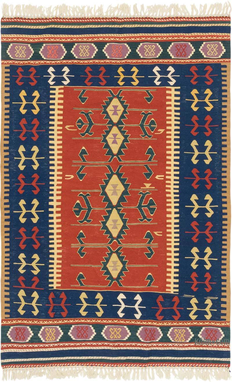 Nueva Alfombra Turca Kilim - 115 cm x 175 cm - K0080104