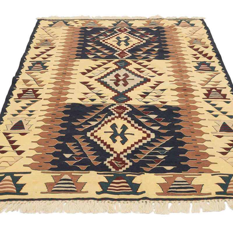 Nueva Alfombra Turca Kilim - 115 cm x 170 cm - K0080105