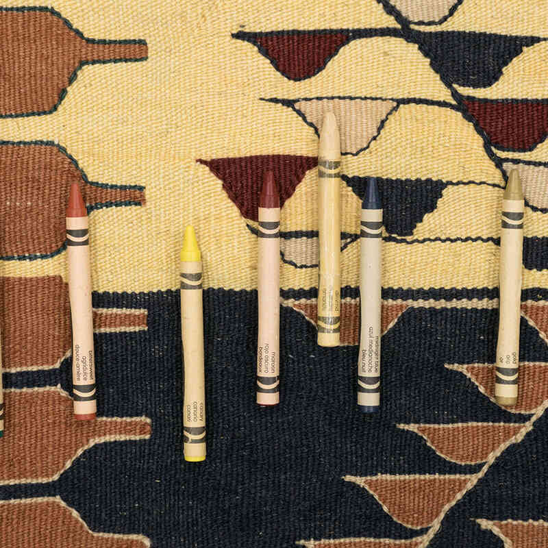 Nueva Alfombra Turca Kilim - 115 cm x 170 cm - K0080105