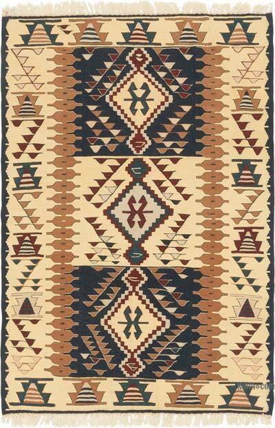 Yeni Kök Boya El Dokuma Kilim - 115 cm x 170 cm