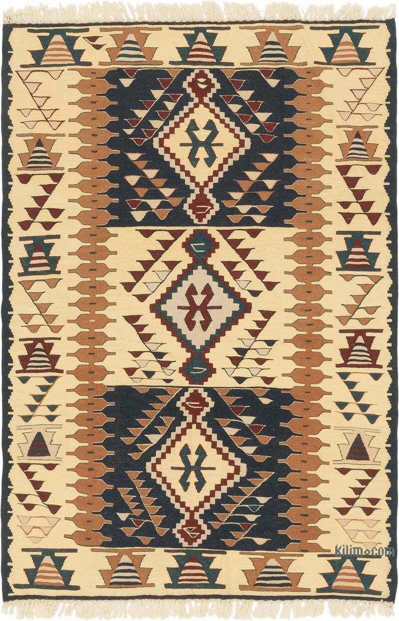 Nueva Alfombra Turca Kilim - 115 cm x 170 cm - K0080105