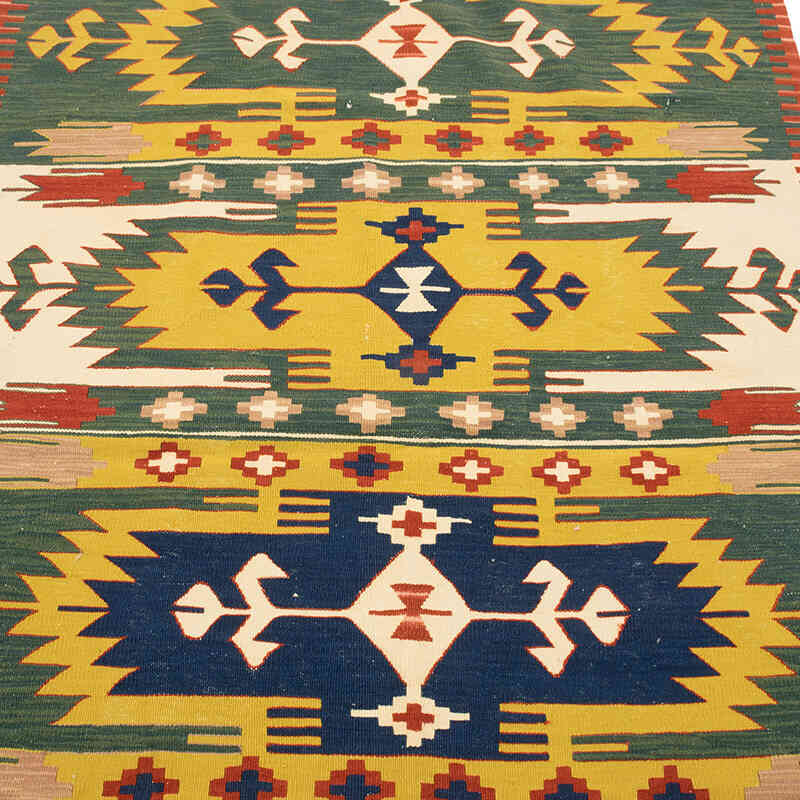 Yeni Kök Boya El Dokuma Kilim - 117 cm x 170 cm - K0080106