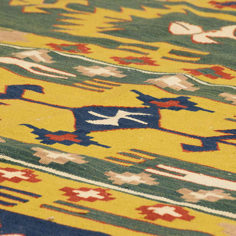 Yeni Kök Boya El Dokuma Kilim - 117 cm x 170 cm - K0080106