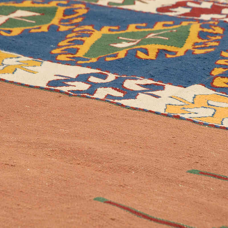 Yeni Kök Boya El Dokuma Kilim - 115 cm x 167 cm - K0080107
