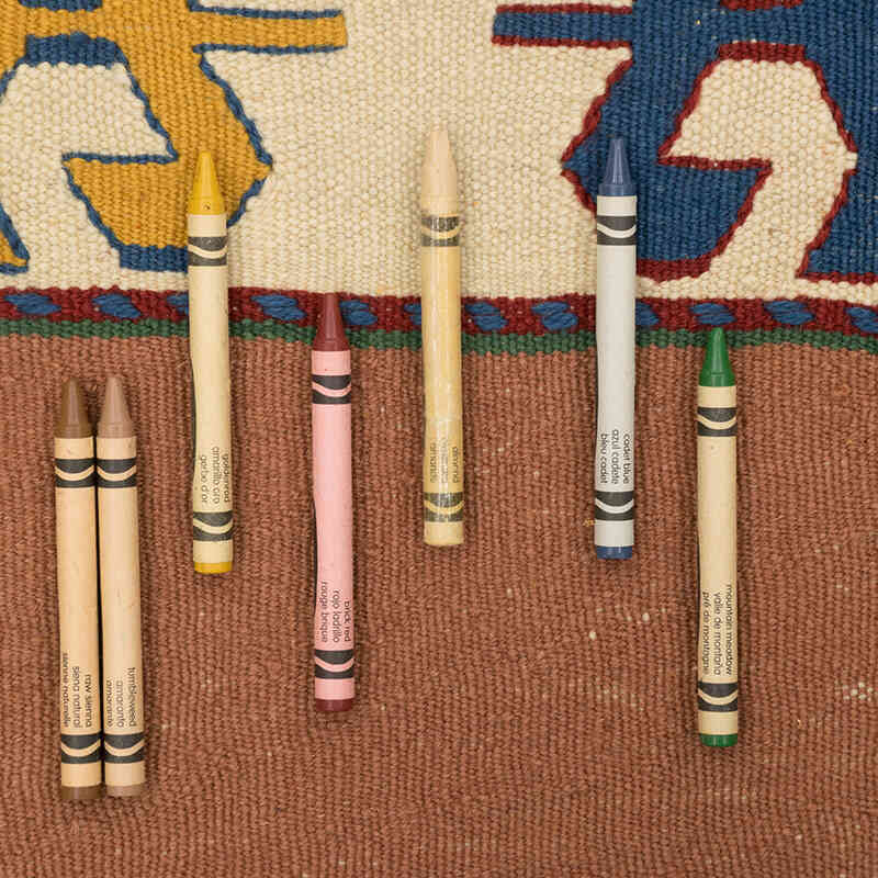 Yeni Kök Boya El Dokuma Kilim - 115 cm x 167 cm - K0080107