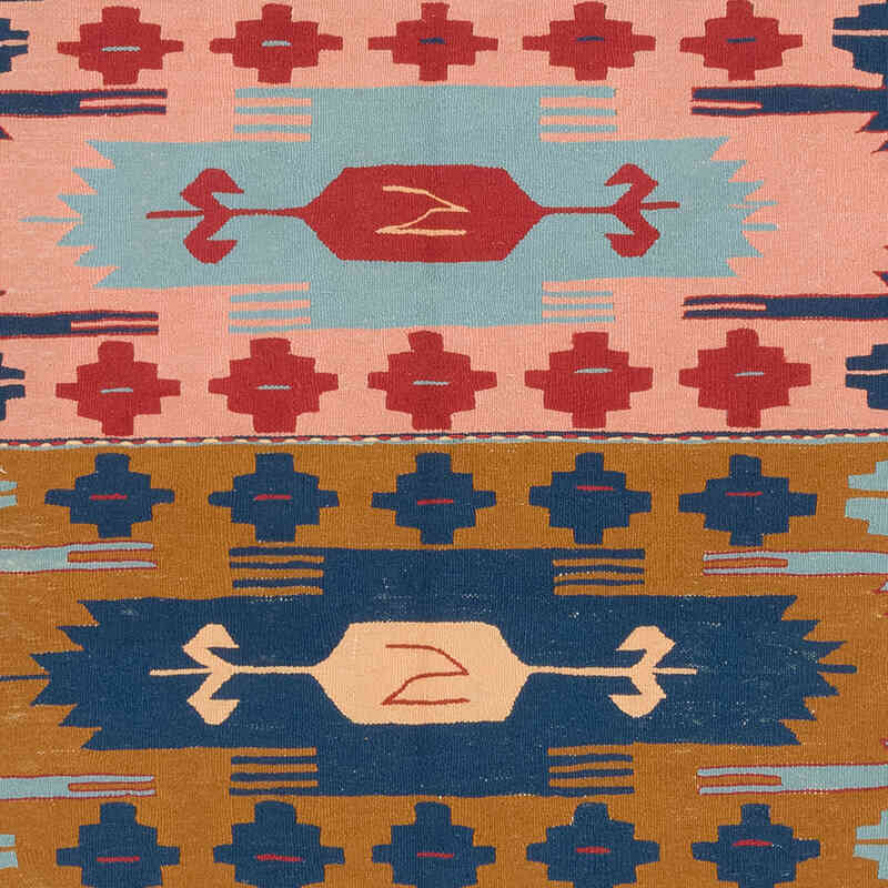 Yeni Kök Boya El Dokuma Kilim - 116 cm x 166 cm - K0080113
