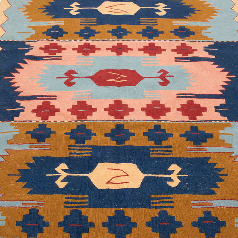 Yeni Kök Boya El Dokuma Kilim - 116 cm x 166 cm - K0080113