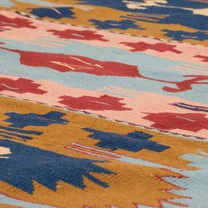 Yeni Kök Boya El Dokuma Kilim - 116 cm x 166 cm - K0080113