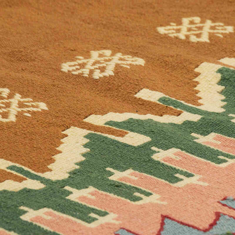 Yeni Kök Boya El Dokuma Kilim - 110 cm x 171 cm - K0080114