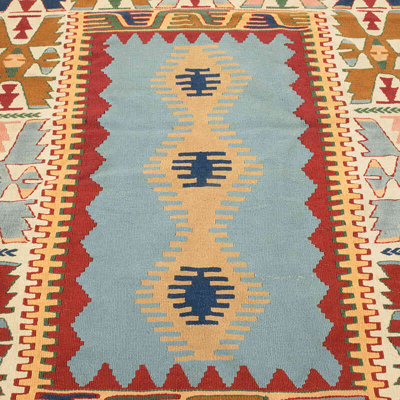 Nueva Alfombra Turca Kilim - 122 cm x 177 cm - K0080115